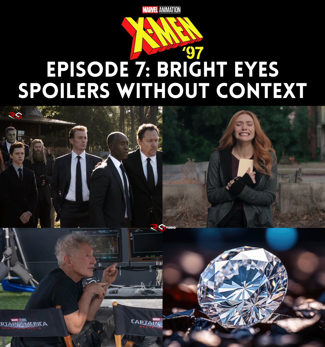 #XMen97 Episode 7 Spoilers Without Context.
What a powerful and heavy episode...

#BeauDeMayo #XMen #XMen97E7
#CaptainAmerica #Bastion #RedHulk
#Madripoor #DisneyPlusPH #EmmaFrost