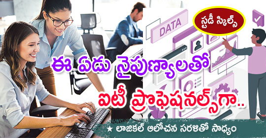 pratibha.eenadu.net/skills/lesson/…
ఈ ఏడు నైపుణ్యాలతో ఐటీ ప్రొఫెషనల్స్‌గా..
#Skills #cybersecurity #jobsecurity #Masteryofsystemsandnetwork #NewopportunitieswithDevOps
* లాజికల్‌ ఆలోచన సరళితో సాధ్యం