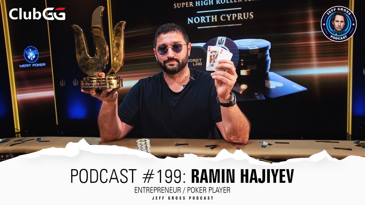 Giving away $50; Follow, Like, RT and comment with your favorite part of the podcast to enter! NEW podcast out on #YouTube : 'Podcast #199: Ramin Hajiyev / Entrepreneur / Poker player' Watch here: youtu.be/TE__bmb_JQM