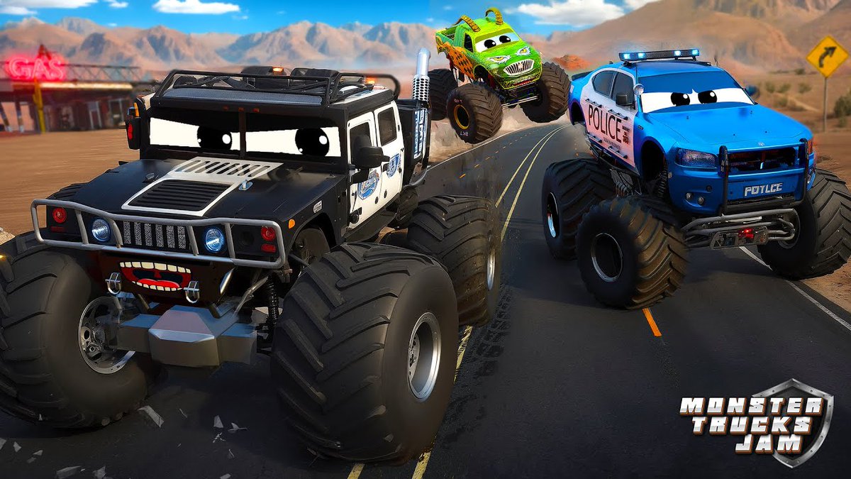 The Ultimate Race: Monster Trucks vs Monster Police Cars | Thrilling Race 2024 | Who Will Win?
youtu.be/bF3pw3-eN1s?si…
#monsterjam #race #beamngdrive #monstertrucks #offroadadventure #gravedigger