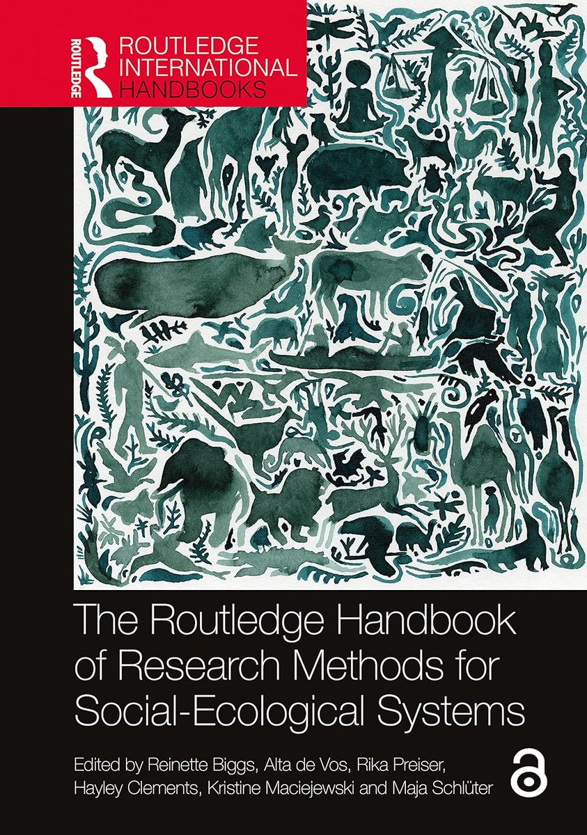 Featured ESI academic @MaikeHamann co-led a chapter on 'Ecosystem service modelling' taylorfrancis.com/chapters/oa-ed… for the #OA @routledgebooks Handbook of Research Methods for Social-Ecological Systems.

More at her #esiStateOfTheArt talk next week 29 April
👉 exeter.ac.uk/esi/people/fea…