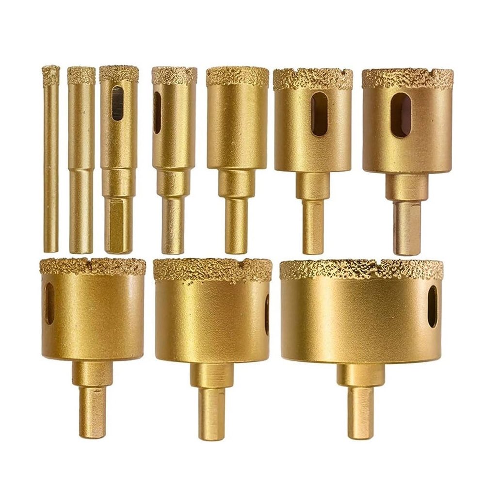 SupplierShawn's tweet image. Vacuum Brazed Diamond Core Drill Bit Set Tools For Porcelain Quartz Stone Marble Hole Saw
#diamonddrillbit
 #drillbit