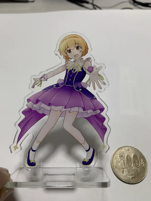 小春ちゃんキラメキ☆アクスタ完成!5/4に開催されるMBF15のリトルシンデレラパーティ!5にて頒布予定です。タスク管理小春ちゃんアクスタもまだあるので少量ですが持って行きます!よろしくお願いします〜#古賀小春 