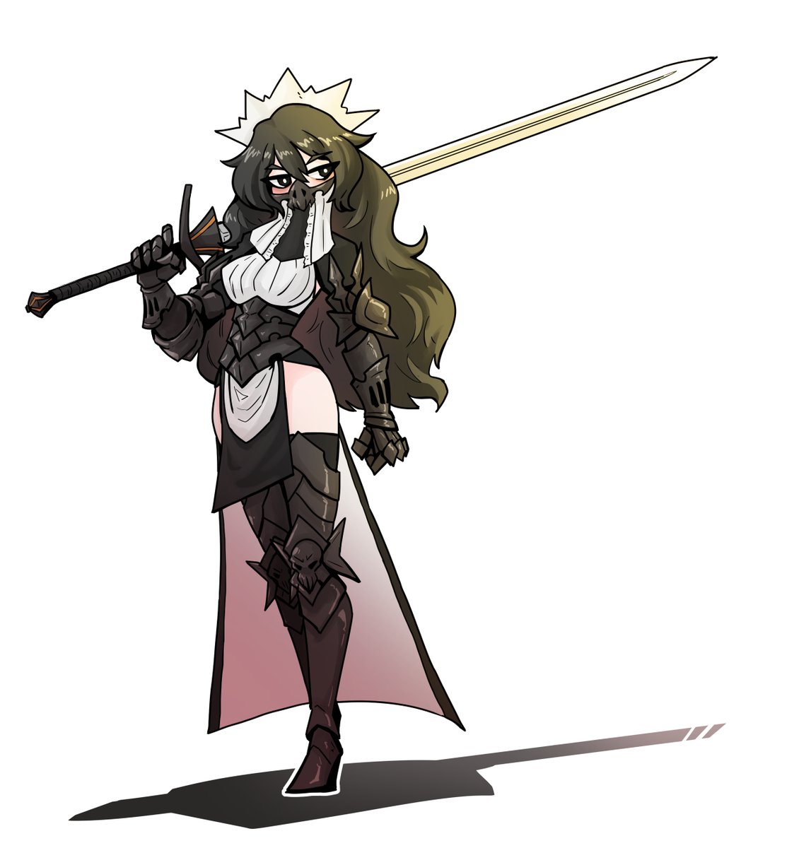 Executioner Maid ⬛️⬜️🟨 Centurii-Chan's OC [ @ CenturiiC ] I