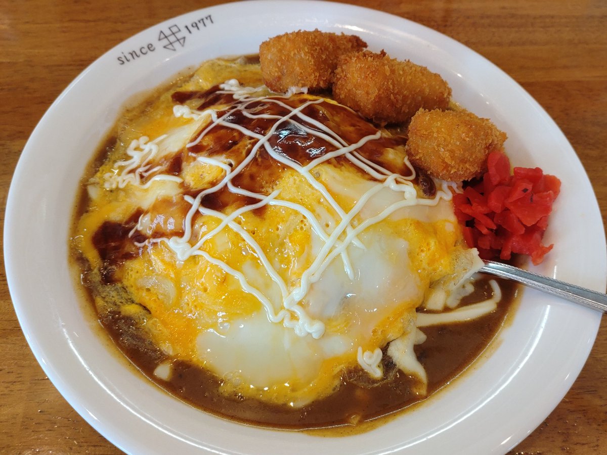 ami_______nana's tweet photo. 富山県美味しいもの︎ﾘｽﾄ

📍カレー屋伊藤
やさたまチーズカレー
(クリームコロッケトッピング) 

📍糸庄
もつ煮込みうどん
(たまご入り) https://t.co/mVk23iQQaK