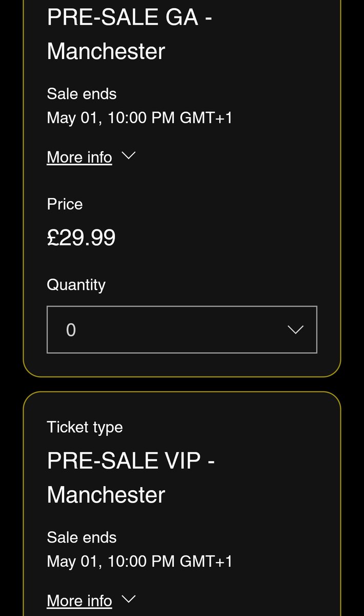 Hello guys hope someone sees this 
 Was caught lacking with the maverick city presale tickets for London .
But northern fam,
 the presale tickets for Manchester are not sold out get them!!!
#maverickcitymusic  #kirkfranklin