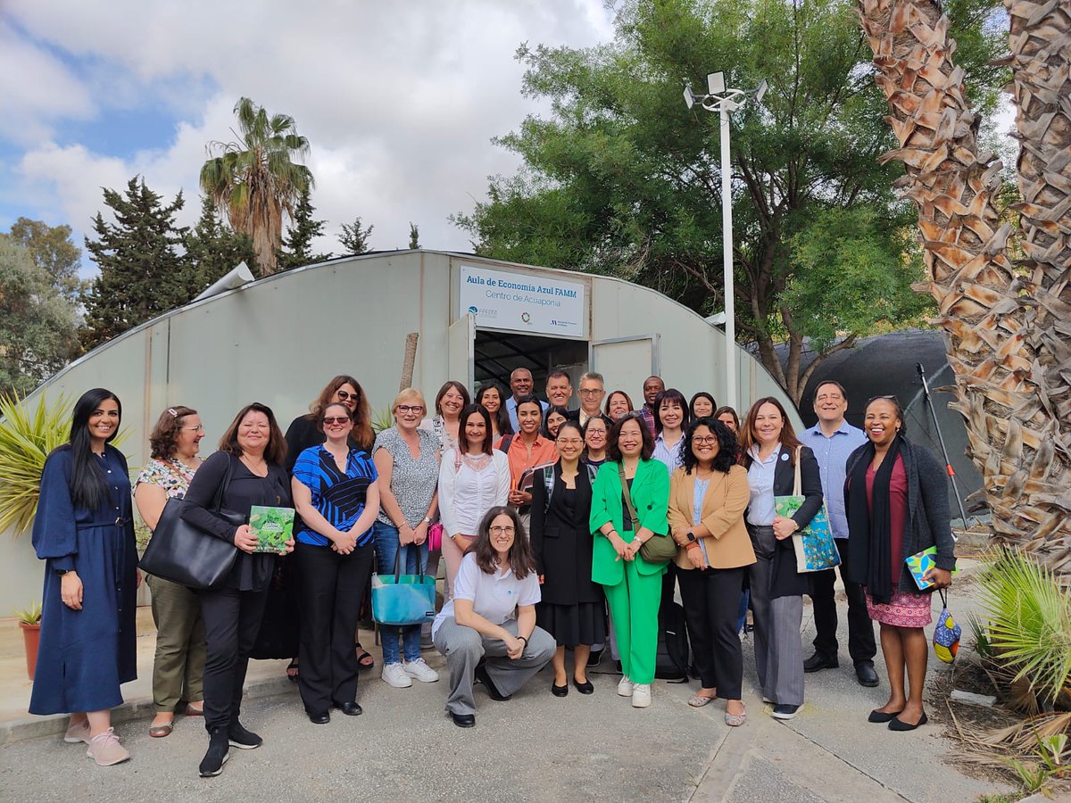 🫂Muchas gracias @lanoria_mlg por acoger al equipo de recursos humanos de @IUCN durante su reunión anual en #Málaga y a Fundación Aula del Mar Mediterráneo @auladelmarmed 🙏por la visita al Aula de Economía Azul. #UnidosSomosMás por la vida y los medios de subsistencia🤝🌍