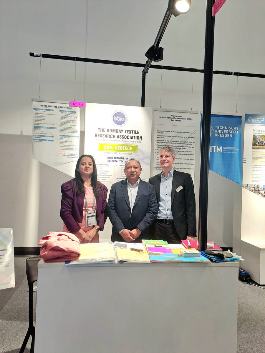 TextileValue's tweet image. BTRA exhibited in Techtextil 2024, Germany

#btra #exhibition #techtextil2024 #frankfurt #germany #technicaltextile #textileindusty #association