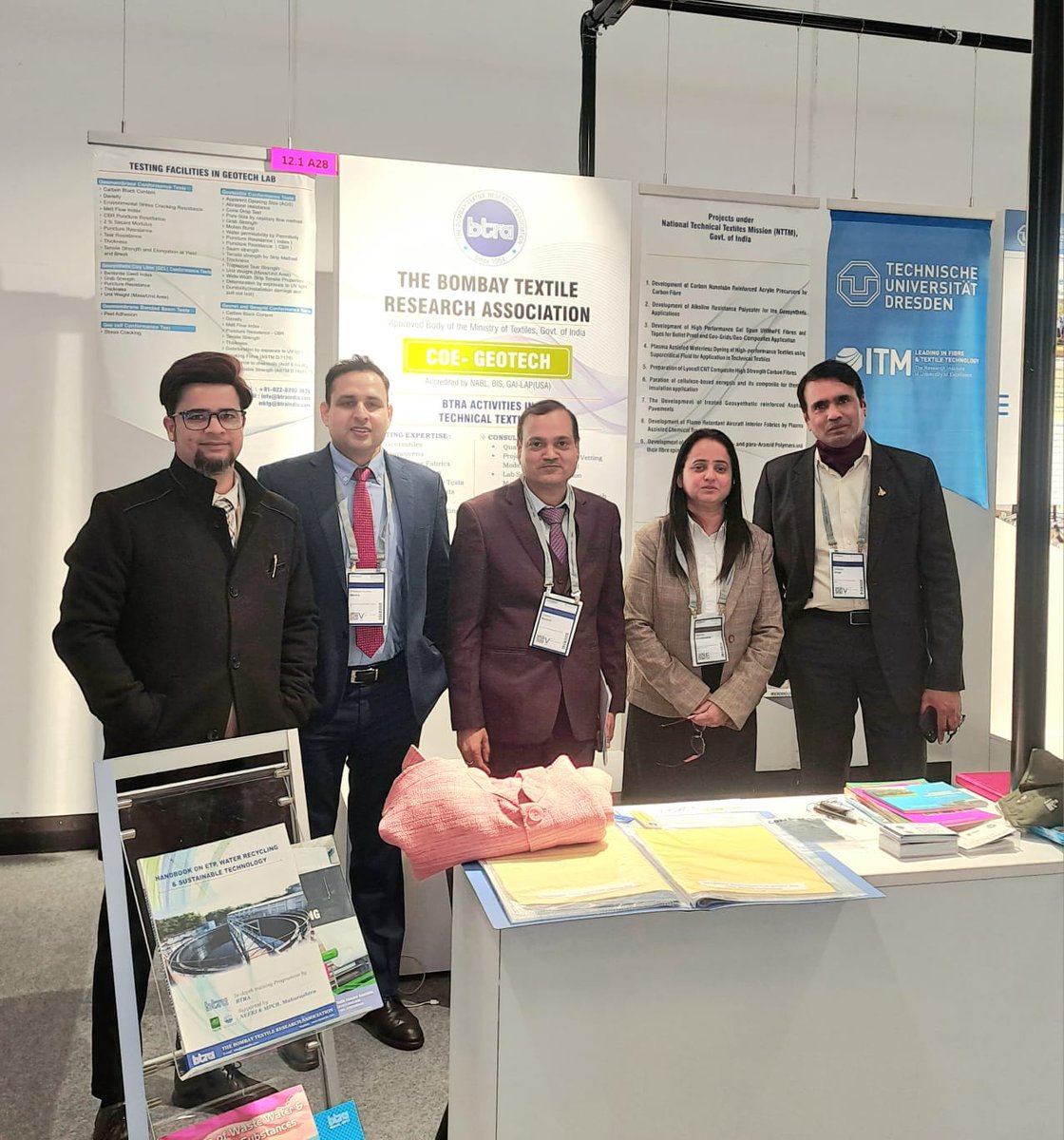 TextileValue's tweet image. BTRA exhibited in Techtextil 2024, Germany

#btra #exhibition #techtextil2024 #frankfurt #germany #technicaltextile #textileindusty #association