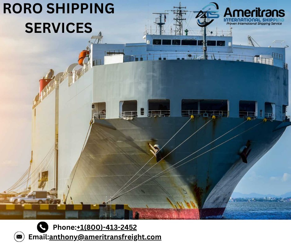 Sail into savings with our RoRo shipping services! 🚢💰 Affordable calculations tailored just for you. Contact us now for more details! 
#Roroshipping  #AffordableShipping #shippingworldwide