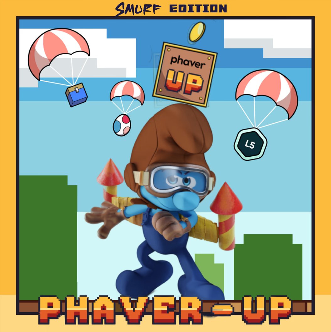 As our collection transitions to a community-led project, we’re focusing our social presence on @phaverapp, the gateway to Web3 Socials, powered by the <a href="/LensProtocol/">Lens</a>.

Phaver is giving away a Phaver-Up Genesis NFT, currently worth 0.23 ETH, to one lucky Smurf!
Details below 🧵 ⤵️