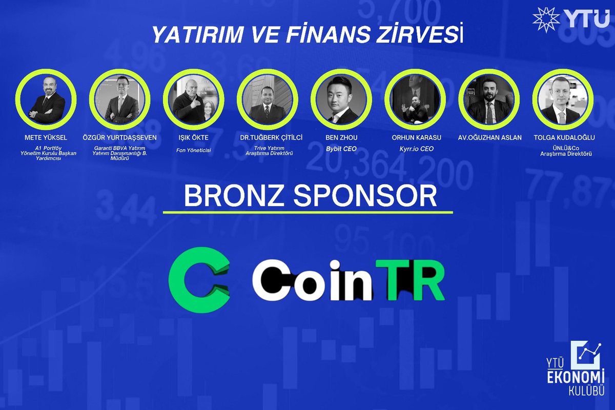 ytuekon's tweet photo. Etkinliğimizin bronz sponsoru olan @CoinTRTurkiye bizleri destekledikleri için teşekkür ederiz. 

26 Nisan’da olacak yatırım ve finans zirvesi için son günler hemen sizde başvurun! 

https://t.co/AvvpDwXQHg https://t.co/LIe5huOcxI