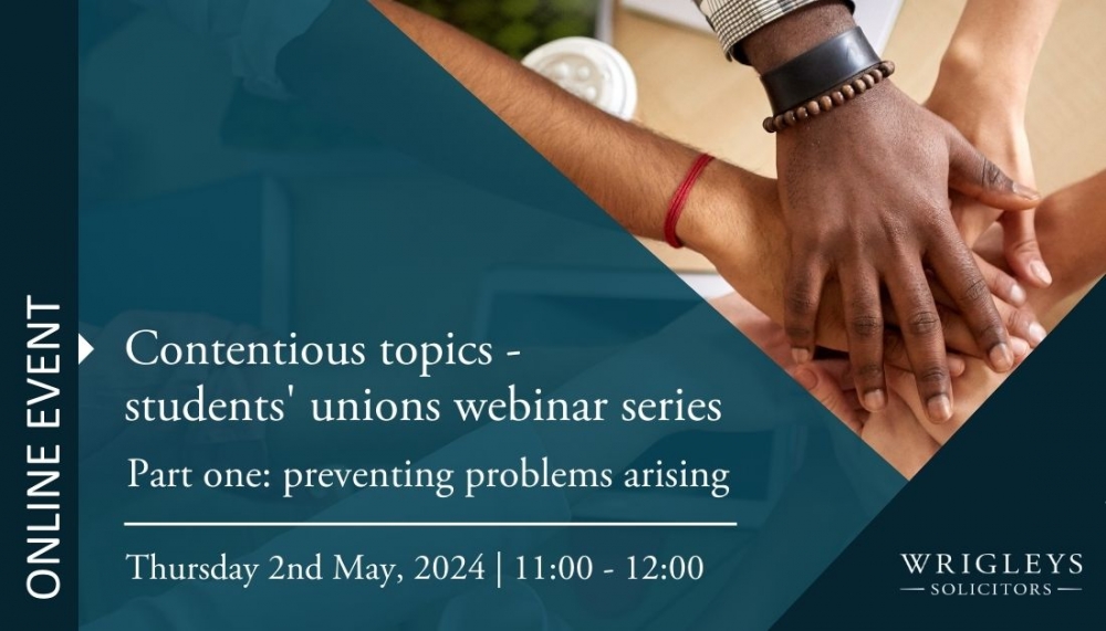 We are delighted to invite you to our upcoming #StudentsUnions webinar series where, across two compelling online sessions, we will be focusing on how to navigate complex and sensitive issues that involve Students’ Unions. 🔗 bit.ly/3UqYlWT #LoveSUs