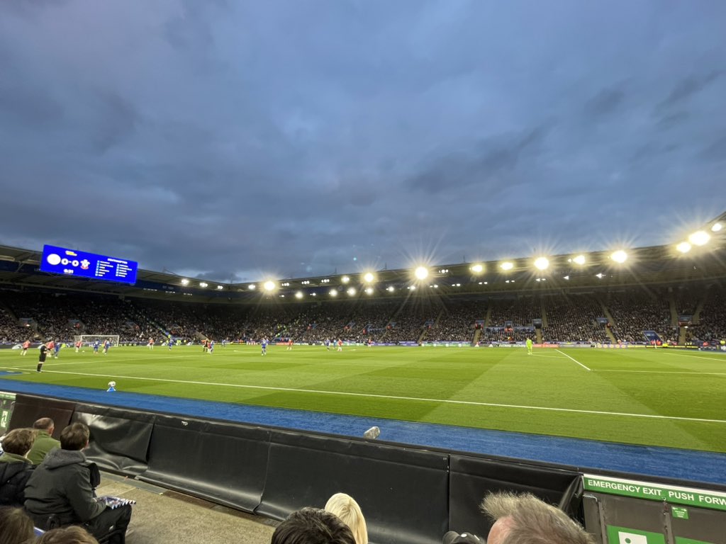 King Power Stadium, Leicester✔️ #LEISOU