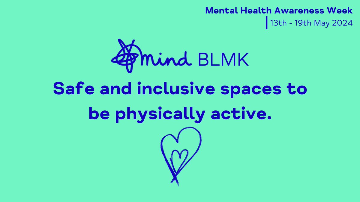 Doing physical activity can be a vulnerable experience. And in some cases, it can feel unsafe. You may feel unsafe if you've experienced stigma or discrimination about your body or identity. Find out more about safe and inclusive spaces here; mind.org.uk/information-su…