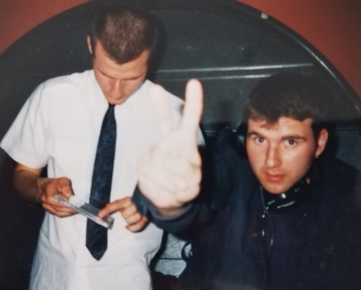 Me as a DJ with my best friend drumer in Gromska strela.

SKA party

Kranj, U Bahn, 2000..