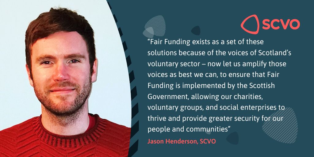 'On the new Fair Funding in Scotland section of our website, we’re providing an arsenal of resources to help you support our calls, be it within your own output and content, your influencing work at Parliament, or anywhere else you feel it would be beneficial. 'We have tracked
