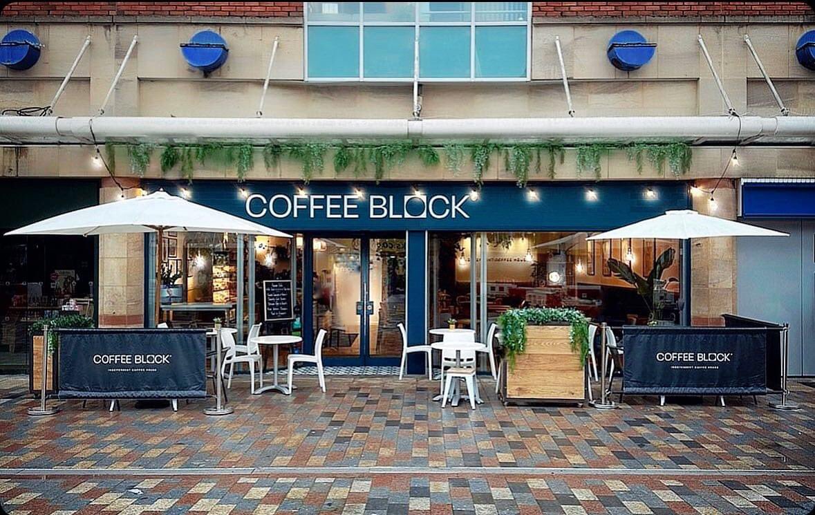 Discover what’s on offer in #Stockport. At @CoffeeblockUK you’ll find #coffee, #tea, #cake, #lunch and more 😊 #MadeInStockport #PromoteStockport