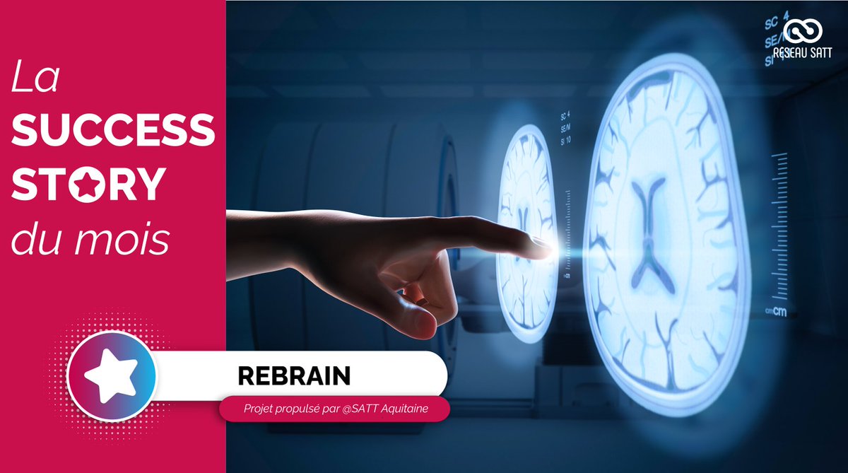 [⭐La Success Story du mois @ReseauSATT⭐] La startup @Rebrain_eu, accompagnée par @SATTaquitaine, est spécialisée dans le traitement des maladies de Parkinson et du tremblement essentiel. Elle vient d’annoncer la levée de 3,7 millions d’euros. ➡️ satt.fr/rebrain/