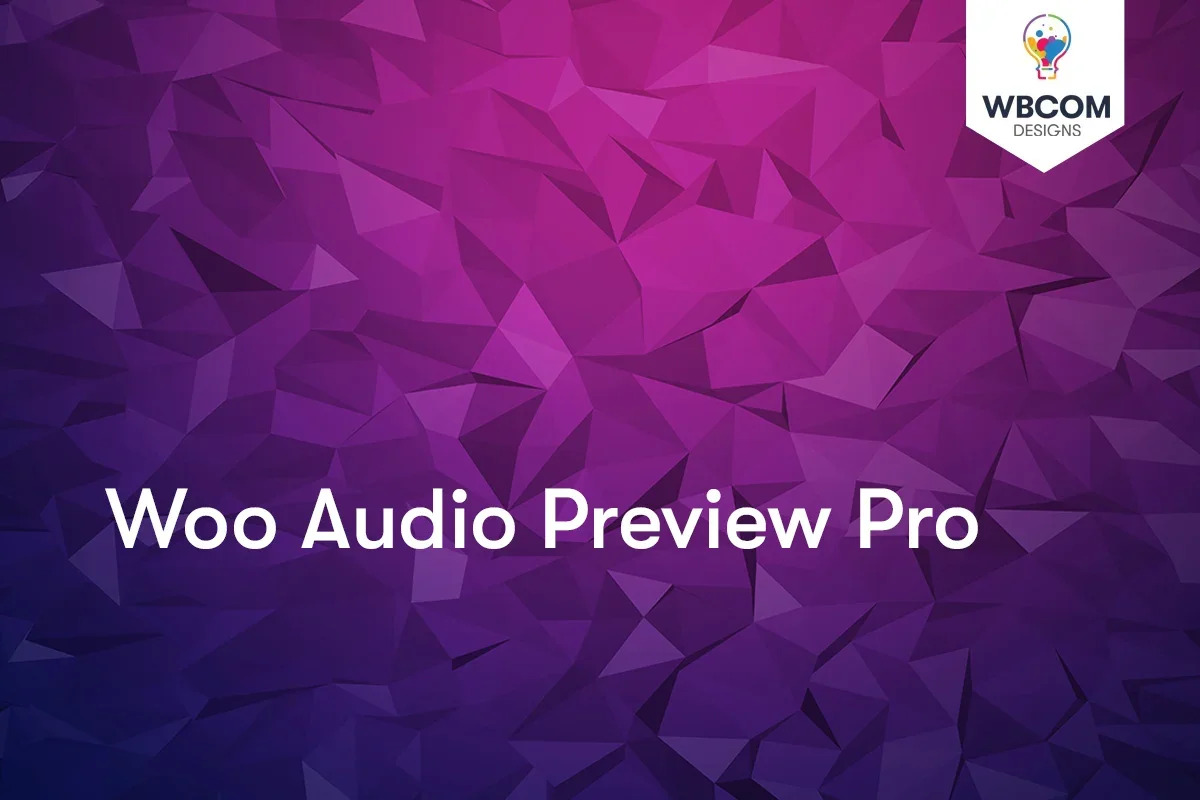Elevate Your WooCommerce Store with Audio Preview! 🎶

Discover more: wbcomdesigns.com/downloads/woo-…

Introducing Woo Audio Preview Pro!
Let customers preview music/audio files before purchase.
Simply upload a sample file in the backend.

#WooCommerce #AudioPreview #EcommerceTips