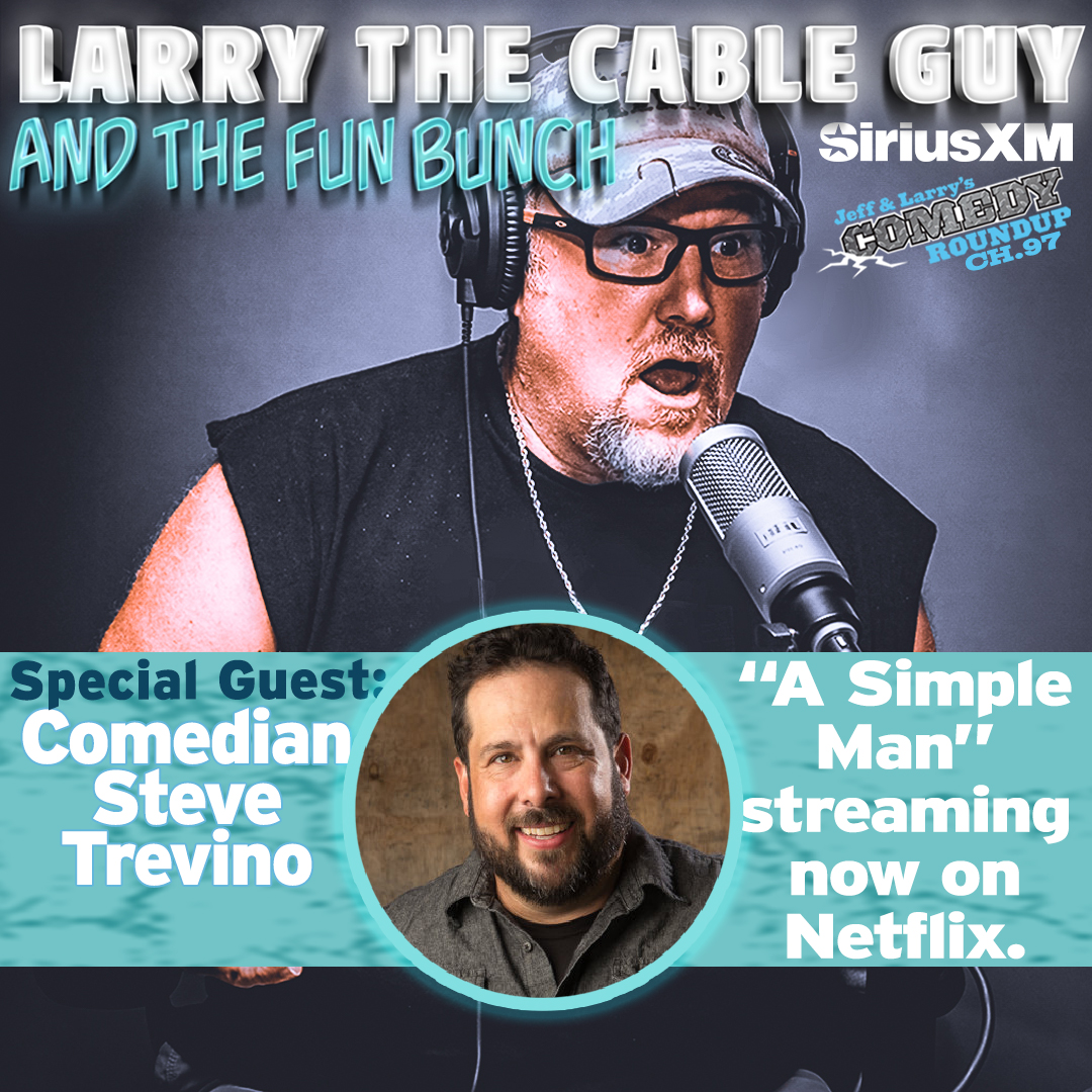 Join us today for another great show and great guest. Our guest today is comedian @MrSteveTrevino. @nickhoff @AndyFiori and @Maraliq will join in too. We go live at 11am ET on @SIRIUSXM @SiriusXMComedy Ch 97.