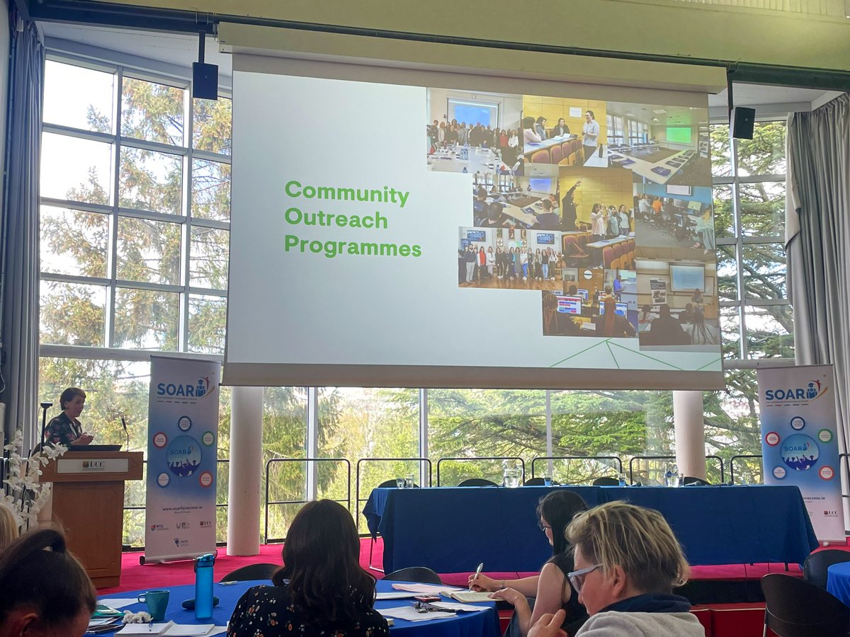 So thrilled to showcase our Path 3 initiatives at @SoarForAccess conference in @UCC an incredible opportunity to learn from, with and about our cluster colleagues #SOARforAccess 🙌🏼😊 #Collaboration 🔑 @WeAreTUDublin @HEAaccess