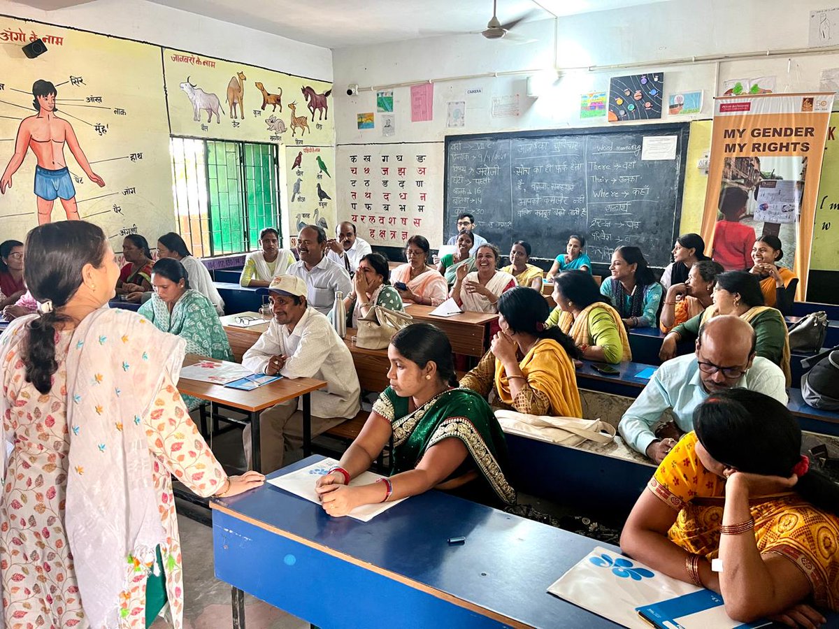 CINI, with the #terredehomes (TDH) supported project on Establishing #genderfriendly #urbansafespaces, conducted 2 days in-house #capacitybuildingsession with a School in Ranchi, along with #healthworkers. #GenderBasedViolence , #genderequality #causeofviolence #genderequitable