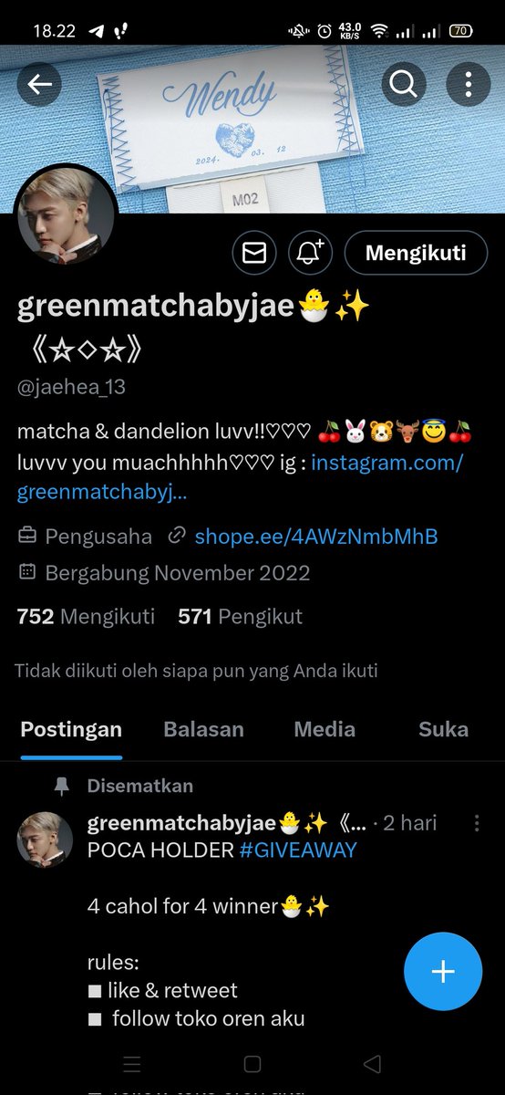 richuiichu's tweet photo. @jaehea_13 Done all rules kak, A bisa yukk sayangg pulang ramein kamarku🤗🥰✨ https://t.co/rFKG9FylQs