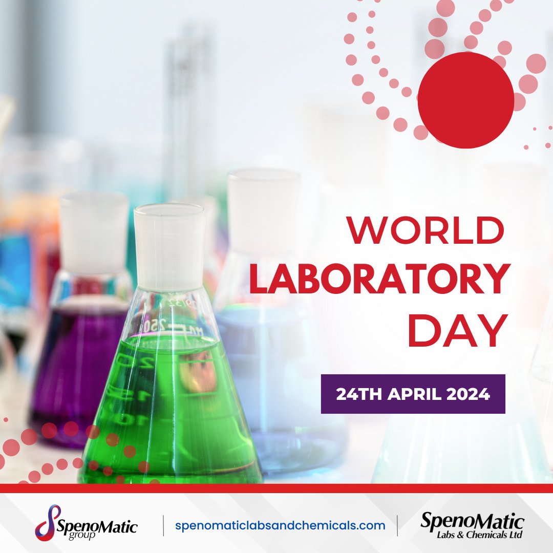 On World Laboratory Day, we recognize the crucial role of labs in advancing chemical solutions.🥼🔬 #laboratoryday #spenomaticgroup #labday2024