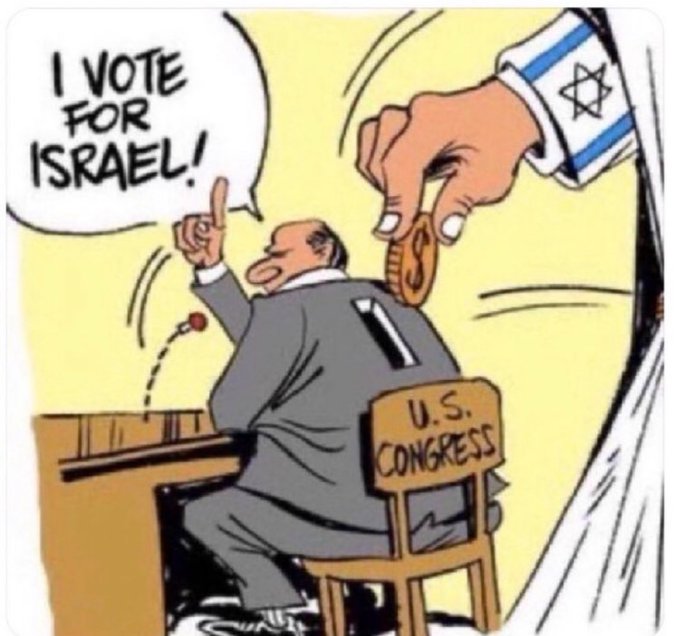 Israel is a Military Industrial Complex money laundering operation. A Zionist state propped up by American taxpayers. Circulates money back to US politicians who vote more money to Israel. Biggest fraud in American history #ZionismExplained