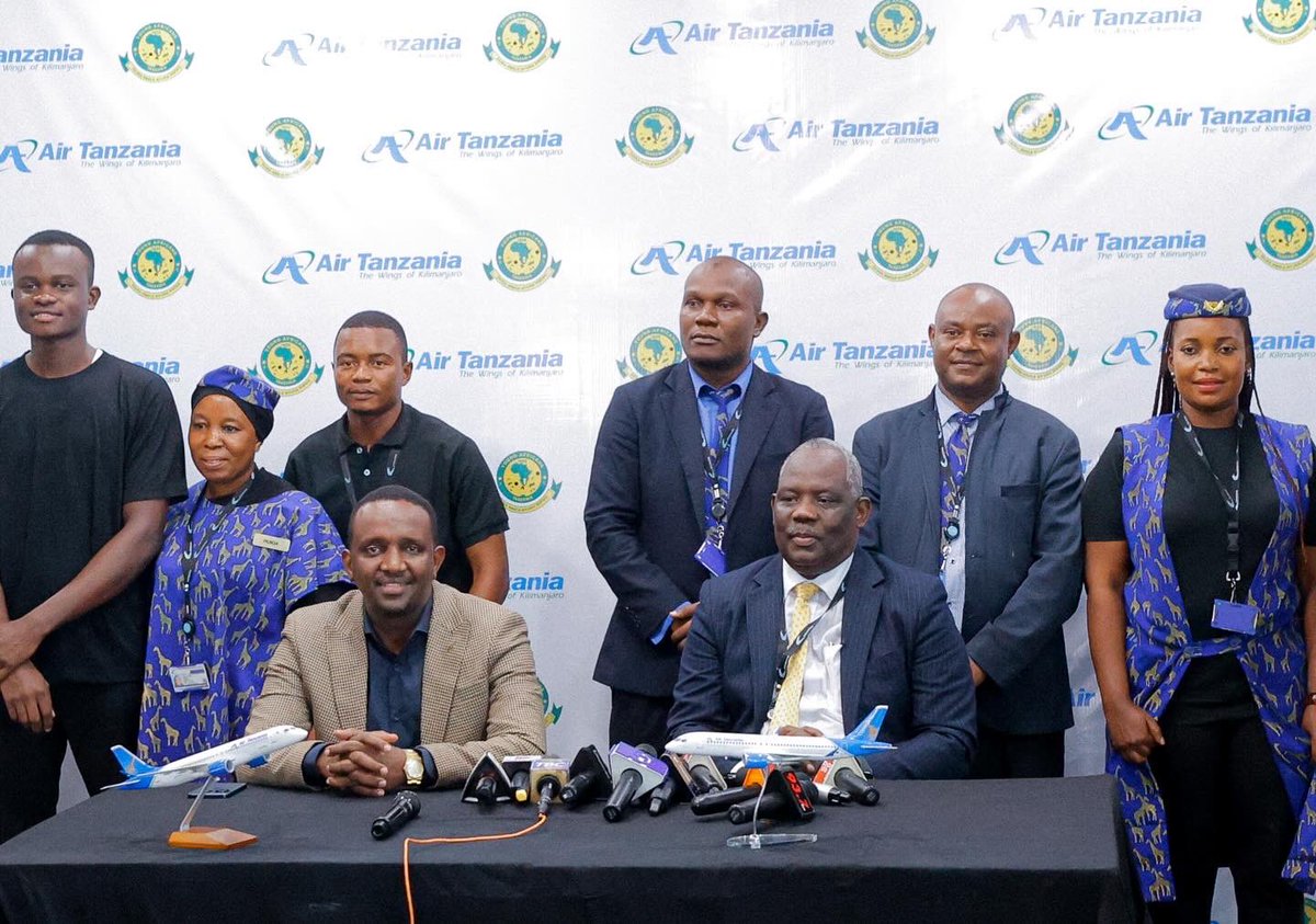 Young Africans SC🤝Air Tanzania✈️ @AirTanzania #TimuYaWananchi #DaimaMbeleNyumaMwiko