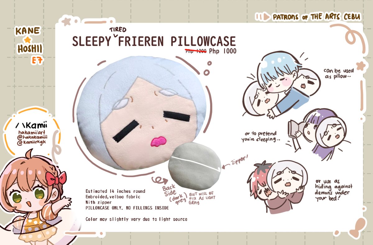 Hello!! Here's my catalogue thread for #PotACEBU2024 !!
I'll be at table E7 with Kane🌟Hoshii! 

Kindly check the thread🧵 for additional info &amp; updates! I have Genshin, Frieren, Alien Stage, Dungeon Meshi, Apothecary Diaries, Vtubers, Skip and Loafer fanmerch, Originals and 