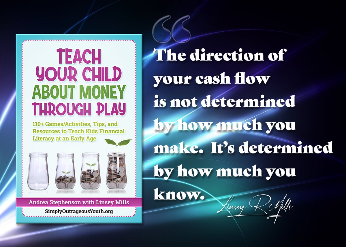 Linseymills's tweet photo. The direction of your cash flow is not determined by how much you make. Itโs determined by how much you know. ~Linsey Mills
#cashflow #financialliteracy #financialeducation #financialliteracyforkids #funlearningexperience
#EducatorLife
Follow #currencyofconversation https://t.co/ZzxkWoszkC