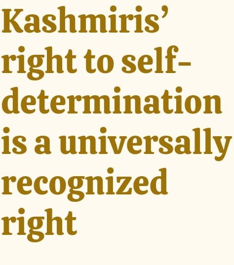 UN Security Council Resolutions of 1952 and 1957, holding of elections in the State, are no substitute to the right of #selfdetermination, guaranteed to the people of J&K by UNCIP Resolutions of 13.08.1948 & 05.01.1949.
#ElectionsInIIOJKNoSolution