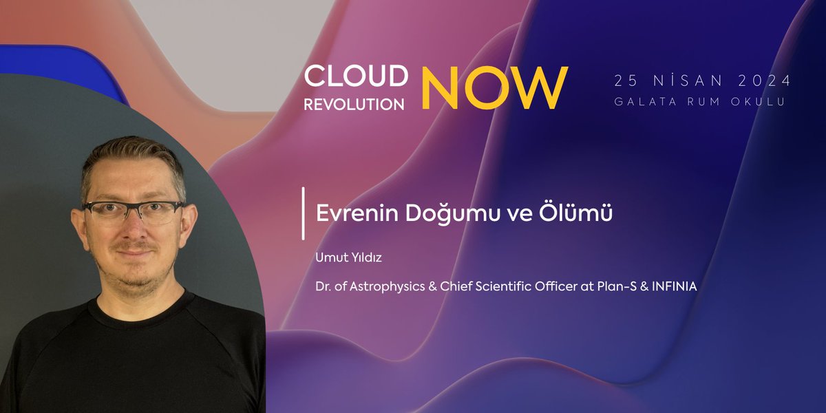 LIMONCLOUD (@limoncloud) on Twitter photo Cloud Revolution NOW Etkinliğimiz için heyecan verici bir duyuru! 🚀
Bu sene, Cloud Revolution NOW etkinliğimize katılacak keynote konuşmacımız Dr. <a href="/umutayildiz/">Umut Yildiz</a> , bize "Evrenin Doğumu ve Ölümü" başlıklı sunumu ile teknolojiye bakış açısını kendi vizyonu ile yorumlayacak. Bilgi, Cloud Revolution NOW Etkinliğimiz için heyecan verici bir duyuru! 🚀
Bu sene, Cloud Revolution NOW etkinliğimize katılacak keynote konuşmacımız Dr. <a href="/umutayildiz/">Umut Yildiz</a> , bize "Evrenin Doğumu ve Ölümü" başlıklı sunumu ile teknolojiye bakış açısını kendi vizyonu ile yorumlayacak. Bilgi,