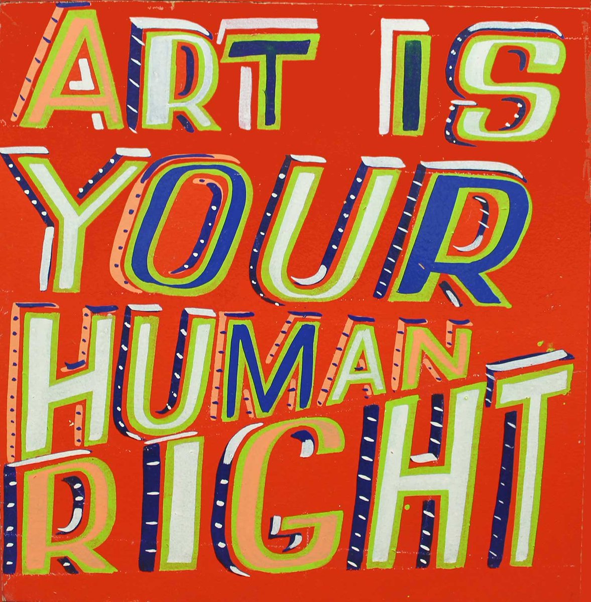 The arts are vital, they are a space for critical dialogue, to make our creative human expression visible, a space to imagine new possibilities, explore complex ideas &amp; express our personal, social, cultural &amp; plural identities, to make sense of the world &amp; make meaning ❤️ #arts