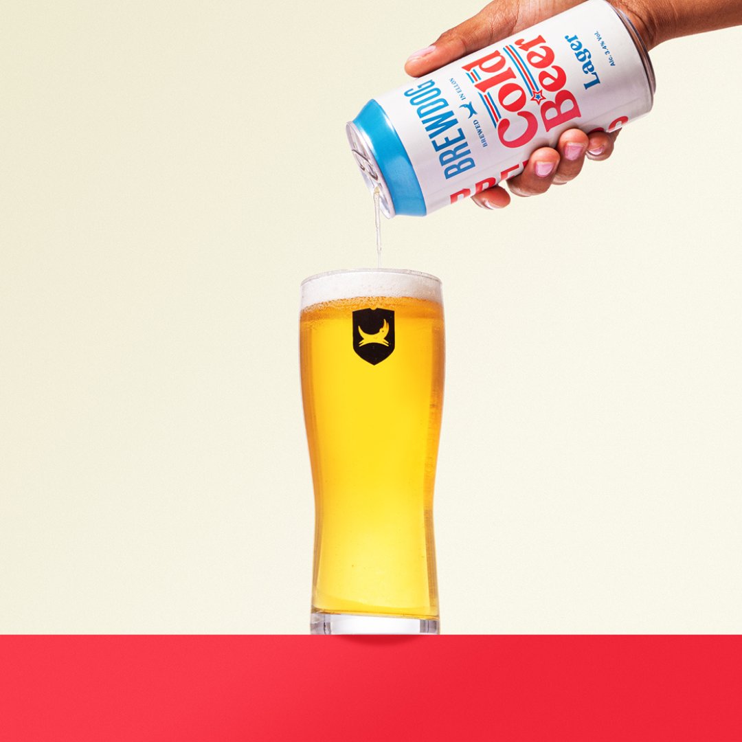 This is Cold Beer, our new 3.4% lager, and your new go-to. It’s cold. It’s beer. And it’s now available in our bars, Tesco, and at brewdog.com/uk/cold-beer Go on, crack open a cold one.