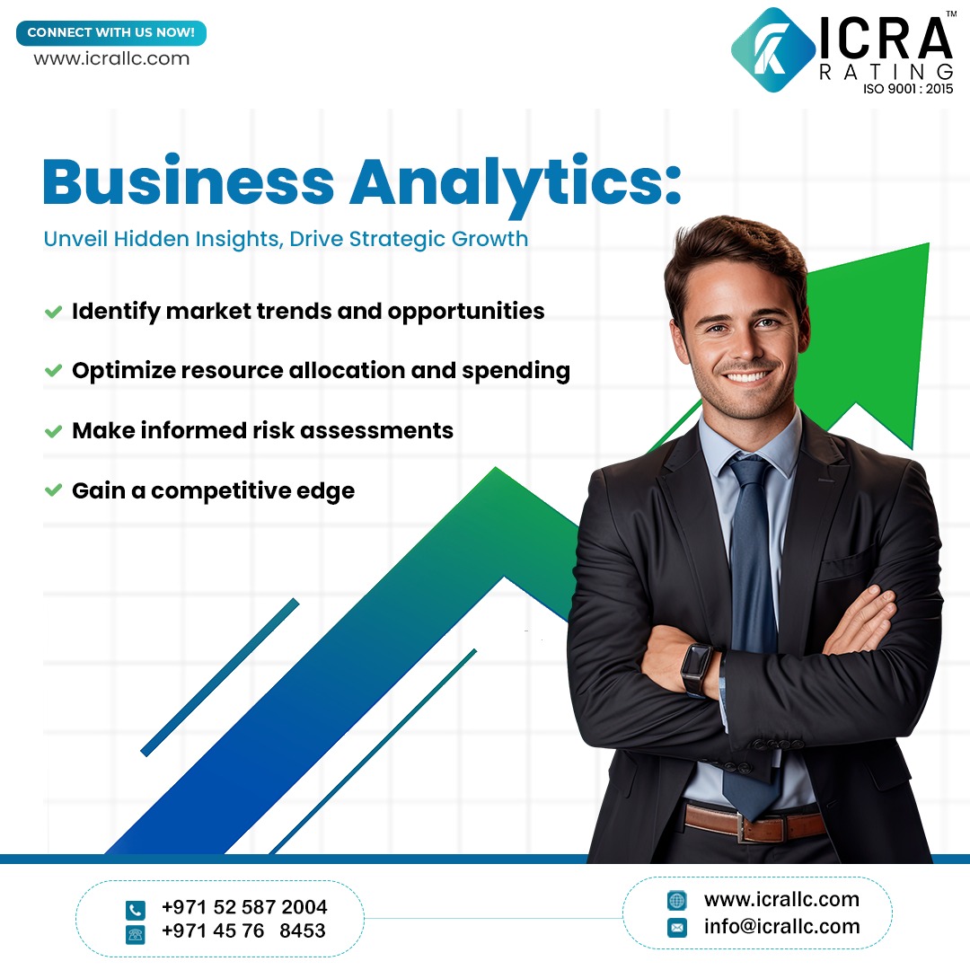 Feeling overwhelmed by data? 
ICRA Business Analytics helps you transform information overload into actionable insights

#ICRA #BusinessAnalytics #DataDrivenDecisions #Growth #MarketInsights