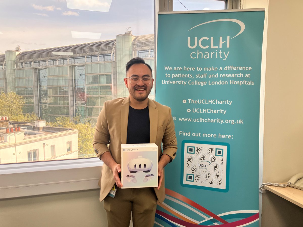 We’re delighted to fund these virtual reality headsets for one of the winning teams of the @uclh #innovation24 challenge. The headsets will be used by theatre practitioners to access an immersive virtual operating theatre to provide safe and more effective learning #improving