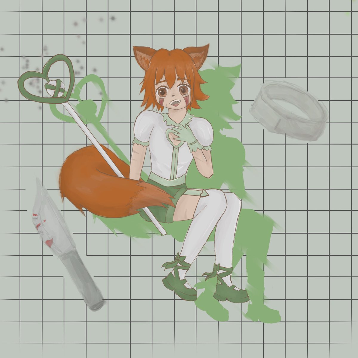 kawaiigirl42069's tweet photo. mahou shojo ren hana #renhana #iloveren https://t.co/aMR7toY3tY