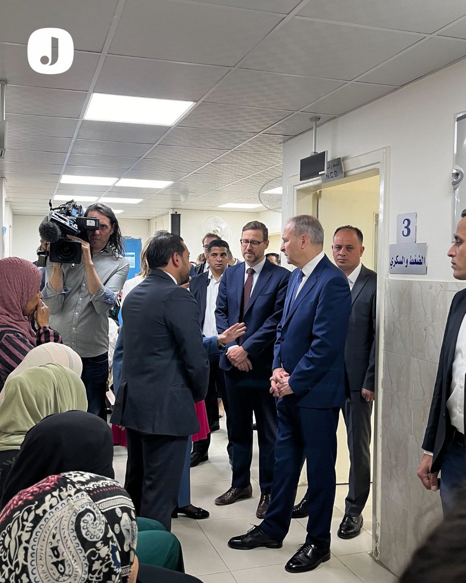 The Tánaiste has asked 'who in their right mind? could cut funding to UNRWA following a trip to a Palestinian refugee camp, @NiallJournal_ie reports from Jordan. Read more: jrnl.ie/6362477t