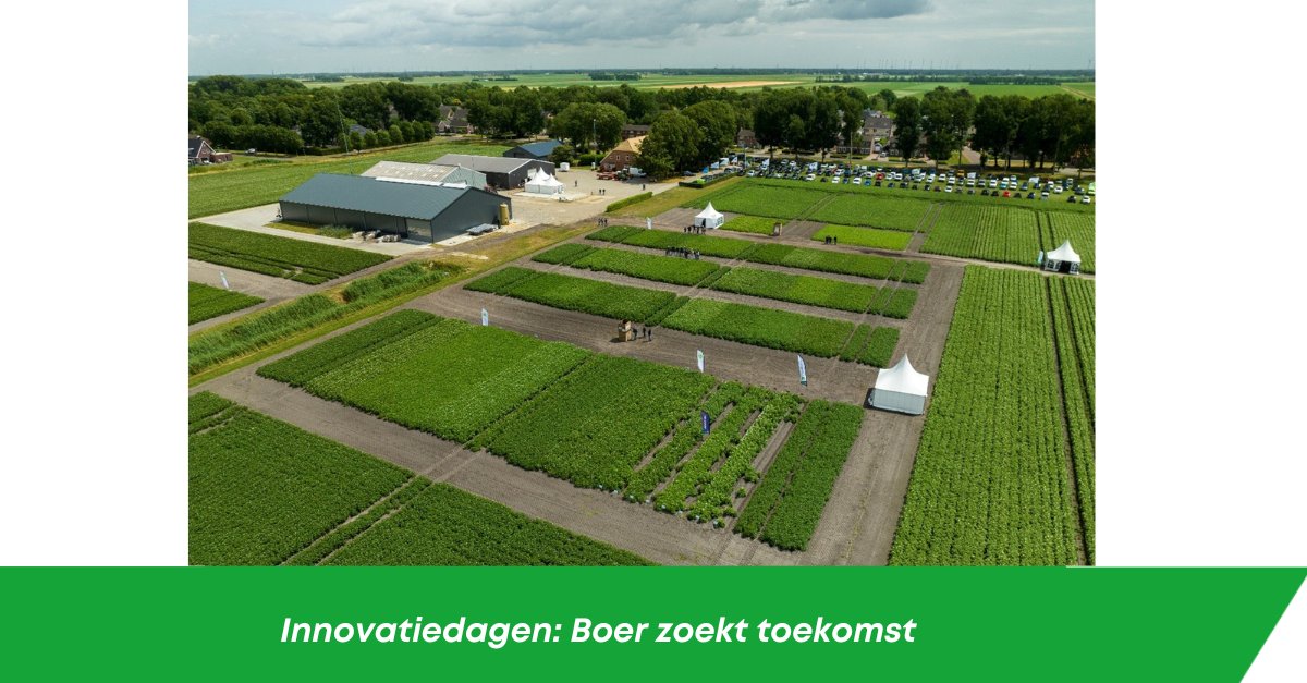 Het programma voor de Innovatiedagen op 3 en 4 juli in Valthermond staat in de steigers. Een mooi programma vol experimenteren, leren en innoveren voor boeren die toekomst zoeken: innovatieveenkolonien.nl/boer-zoekt-toe…