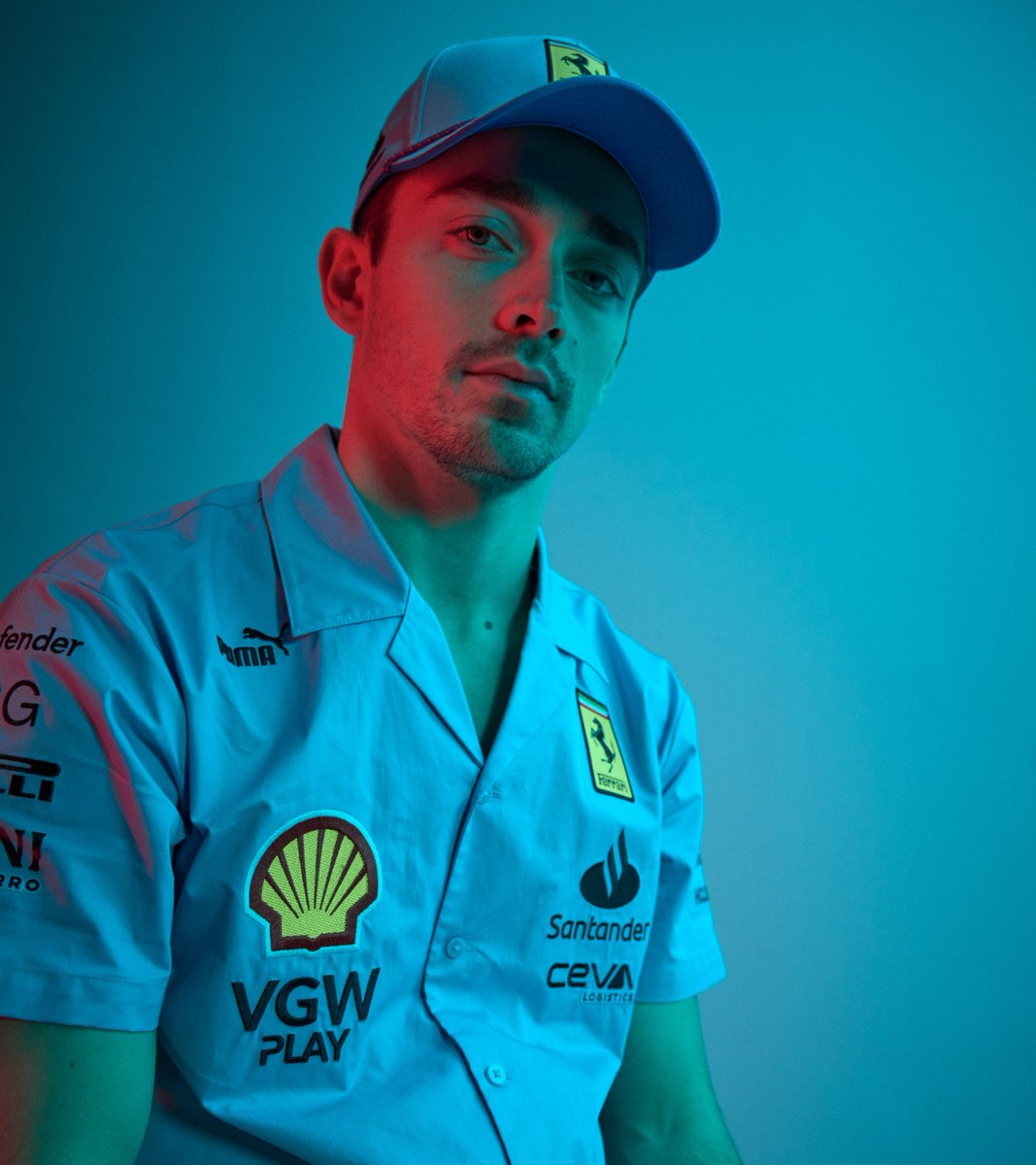 F1's tweet photo. Blue-deria Ferrari 🥶

Ferrari tease their very special one-off livery for Miami. Are we excited? 💙

#F1 @ScuderiaFerrari https://t.co/vdQob1Qh0R