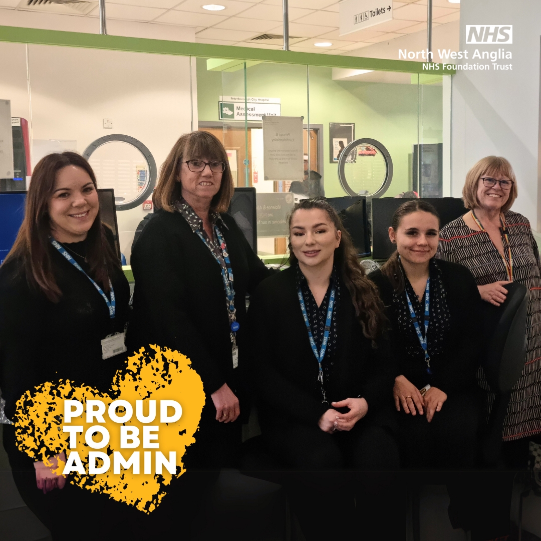 The Emergency Department Administration Team cover lots of responsibilities, like booking in patients, addressing enquiries, and supporting clinic outcomes. The team work so hard, often working long shifts. I'm so proud of them.💙 Read more: nwangliaft.nhs.uk/world-admin-da… #WorldAdminDay