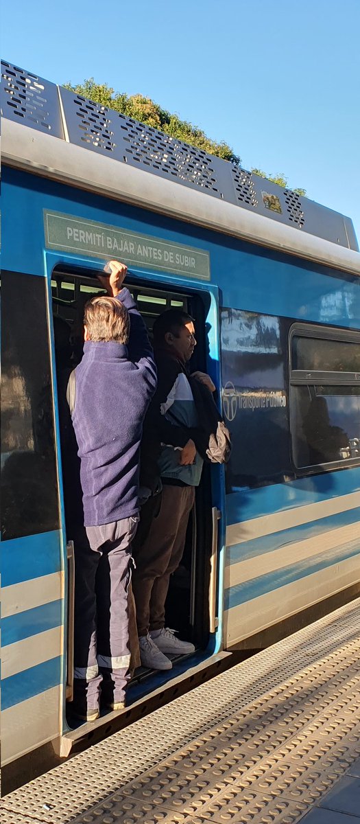 Seguimos a merced de sindicalistas, no se banca mas #provaticenlostrenes el #TrenSarmiento sigue maltrando al pasajero, cancelan por cancelar los servicios. #VamosMilei