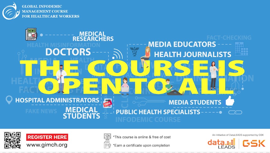Come, join this coveted professionals and learn about health literacy and equip yourself with tools to combat #healthmisinformation. Register now for this free, self-paced course here- gimch.org/courses/global… #HealthLiteracy #InfodemicManagement #InformationOverload