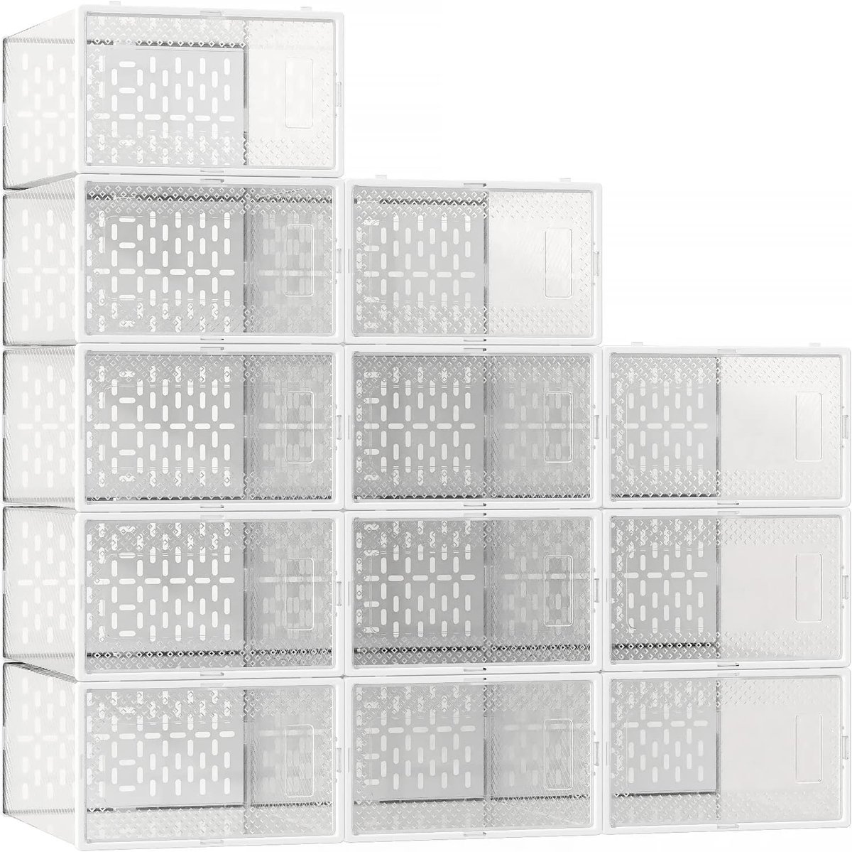 12pk of Shoe Storage Containers for $23.99, retail $50!
Use promo code; 20BO8TID
fkd.sale/?l=https://amz…

5 Drawer Chest/Drawer for $39 with coupon!
fkd.sale/?l=https://amz…