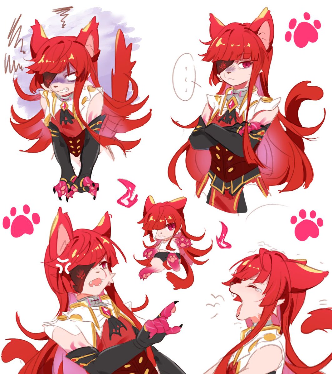 blackqblu's tweet photo. 诈尸，你好我是furry控……我想这样很久了😇 https://t.co/MiOPjecbE7