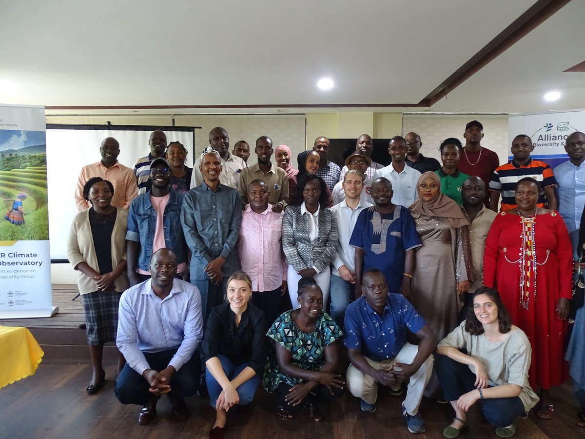 Workshop underway in Isiolo County, Kenya, by @CGIAR #ClimateSecurity team & @openmapping_esa, validating climate-conflict hotspots.

Stakeholders are mapping challenges & exploring inclusive solutions for resilience across Turkana, Wajir, Laikipia, and other Kenya counties.