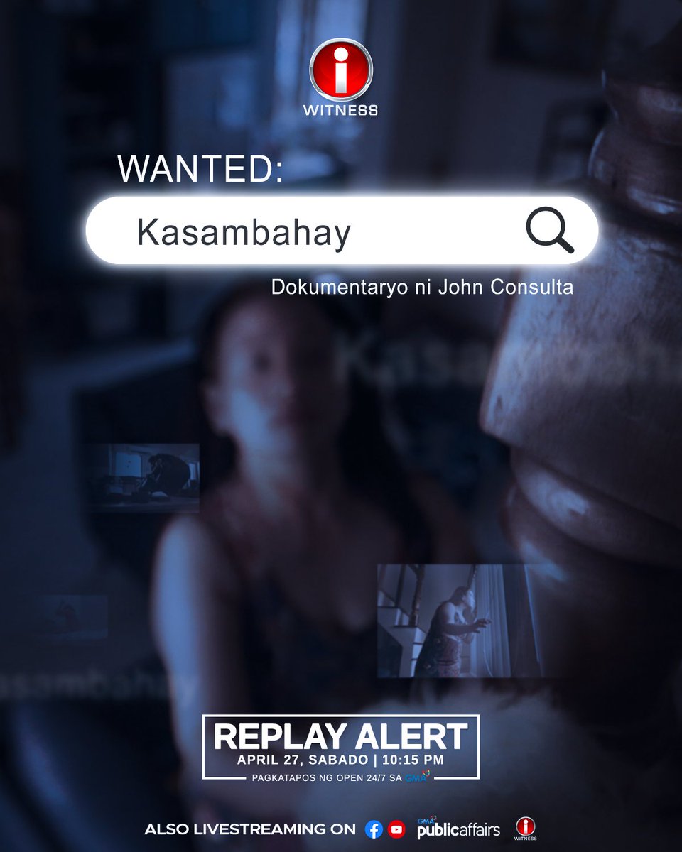 Naghanap ka na ba ng kasamabahay online? Paano kung hindi pala sila mapagkakatiwalaan? Ngayong Sabaso sa #IWitness, 'Wanted: Kasambahay,” 10:15 PM sa GMA.